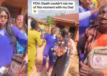 Nigerian Woman Celebrates Medical School Graduation with Father Who Miraculously Revived After Dying in December 2023