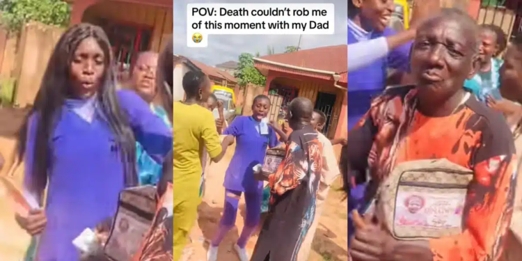 Nigerian Woman Celebrates Medical School Graduation with Father Who Miraculously Revived After Dying in December 2023
