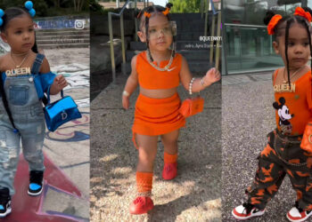 Viral Video Of a Baby Dressed Like An Adult.