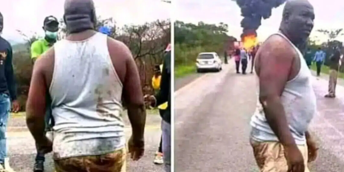 Nigerian Man Pauses Journey To Daughter’s Graduation To Rescue 9 People From Burning Car