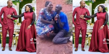 Couple transformation get tongue wagging in a viral video