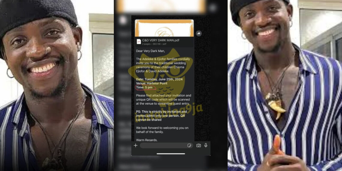 Verydackman was not invited to the main event see photos 