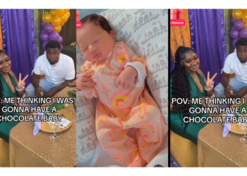 Black couples Deliver light-skin baby, video goes viral 