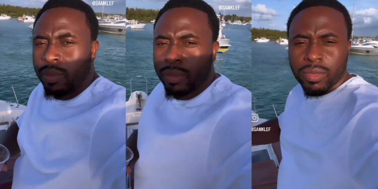 Samklef call out Davido over the invitation of verydarkman 