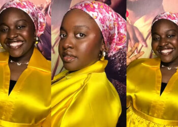 Lady enters Davido wedding without an iv