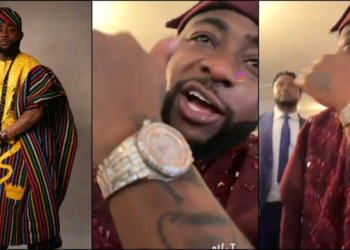Davido Stuns Fans with His $800K (N1.2 Billion) Wedding Watch