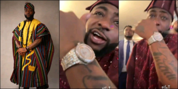 Davido Stuns Fans with His $800K (N1.2 Billion) Wedding Watch