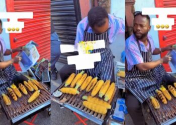 Nigerian man opens corn business in uk