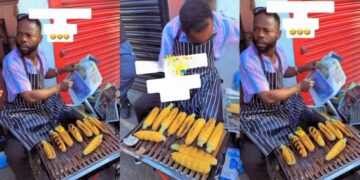 Nigerian man opens corn business in uk