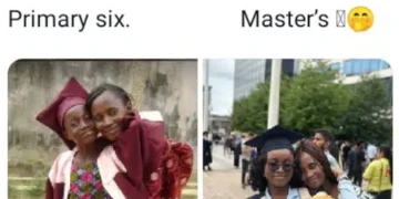 Lady Rejoices As She Recreates Graduation Photo With Her Mother