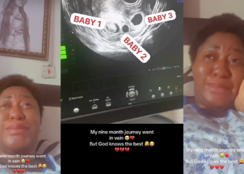 Woman Tearfully Shares Heartbreaking Loss of Triplets During Childbirth