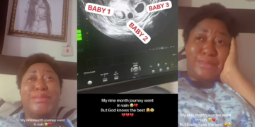 Woman Tearfully Shares Heartbreaking Loss of Triplets During Childbirth