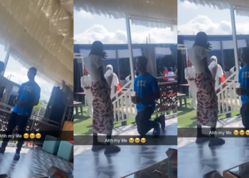 “Nobody hold cord for there” Teenage Nigerian Boy’s Proposal to His Girlfriend Draws Mixed Reactions
