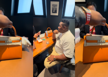 Cubana Chief Priest Surprises Wife with Luxury Hermes Bag to Match Their Cars