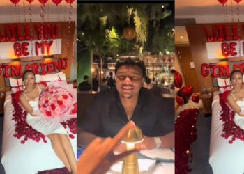 That Moment a Nigerian Man decorate his Room to Ask Lady to Be His Girlfriend Sparks Online Reactions