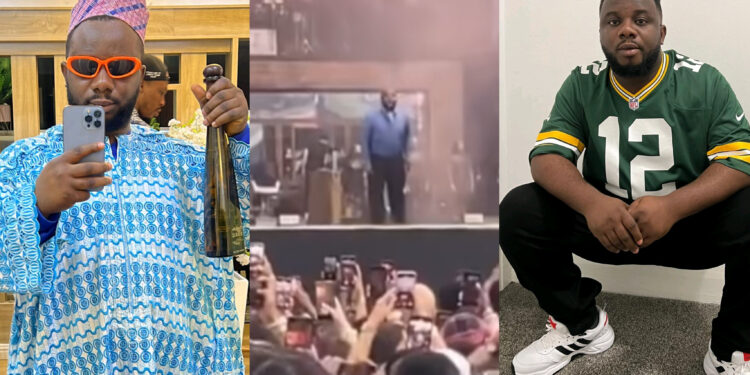 Sabinus’ Epic Moment: Thanks Burna Boy for Career-Defining Opportunity at Sold-Out 80,000 London Show