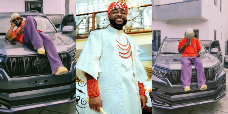 Davido Gift Deekay Dmw a brand new Toyota Prado car