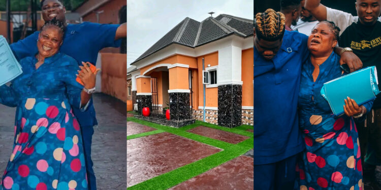 “Flowerboy Fulfills Lifelong Promise: Buys His Mother a N250 Million Luxury House”
