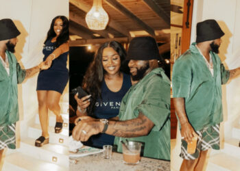 “Na the reason why Sophia Momodu no gree give them custody to Imade be this” mix reactions as Netizens  as Davido and Chioma party up in club amidst child custody battle 