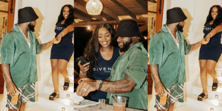 “Na the reason why Sophia Momodu no gree give them custody to Imade be this” mix reactions as Netizens  as Davido and Chioma party up in club amidst child custody battle 