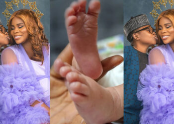 Chinedu ikedieze and wife celebrate as they welcome a bouncing baby boy 