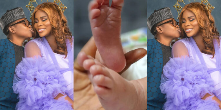 Chinedu ikedieze and wife celebrate as they welcome a bouncing baby boy 