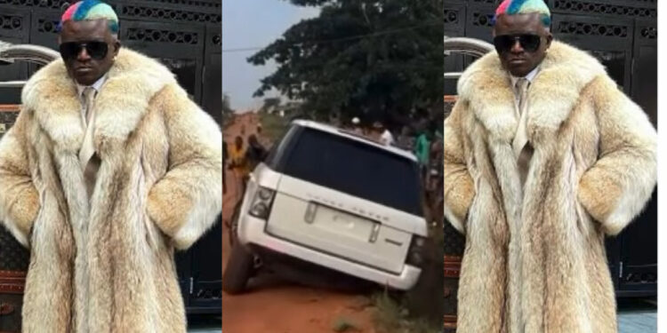 portable cries for help as he called out ogun state governor over bad roads