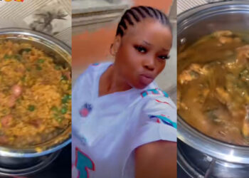 “Lady Highlights Boyfriend’s Reliance on Her Cooking Skills in Viral TikTok Video”