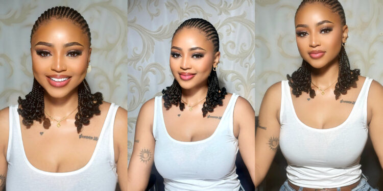 Regina Daniels stir multiple reactions as she post beautiful moment of her self
