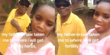 Heartwarming Journey: Nigerian Lady and Supportive Father-in-Law Seek Fertility Herbs
