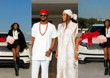 Rudeboy Celebrates Love with a Brand New Car for  his wife Ivy Ifeoma 