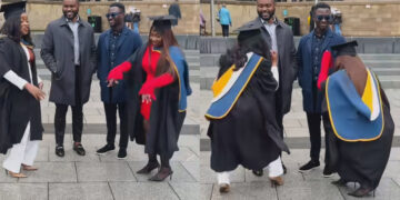 Ladies celebrate and appreciate their husbands for Paying their Uk Masters Degree Fees 