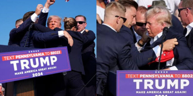 Shocking Incident: Donald Trump Shot at Pennsylvania Rally