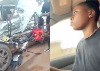 Shocking Incident: Nigerian Lady’s Car Involved in Fatal Accident by Mechanic’s Apprentice