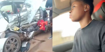 Shocking Incident: Nigerian Lady’s Car Involved in Fatal Accident by Mechanic’s Apprentice