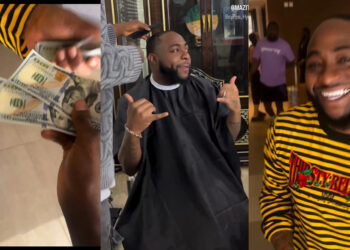 Davido Spent $1k For a Hair Cut 
