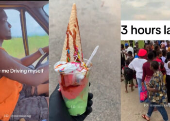 How One Man Earns Over 2 Million Naira Daily Selling Ice Cream Despite The Harsh Economy Near a University