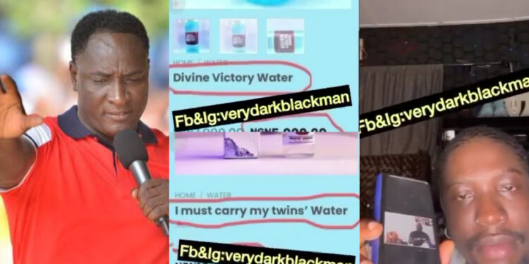 Outrage as Activist VeryDarkMan Exposes Pastor Jeremiah’s Over 5 Fake Miracle Water Scam