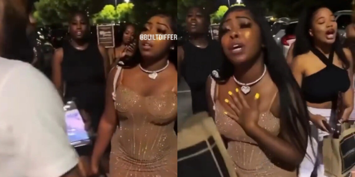Lady Cries Out After Boyfriend Refuses to Pay for Her and Her 18 Friends’ Meals at a Restaurant