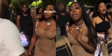 Lady Cries Out After Boyfriend Refuses to Pay for Her and Her 18 Friends’ Meals at a Restaurant