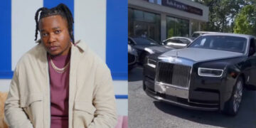 “Unbelievable Joy: Nigerian Producer Kiddominant Buys  Rolls Royce Phantom For A Shocking $800,000”