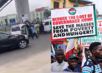 Heartbreaking Economic Reality: Man Attempts To End It All In Lagos Lekki Expressway Due to Hardship