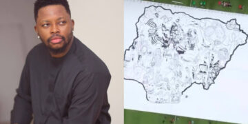 Remarkable Feat: Nigerian Doctor Fola David Breaks Guinness World Record for Largest Drawing