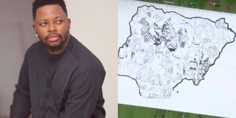 Remarkable Feat: Nigerian Doctor Fola David Breaks Guinness World Record for Largest Drawing