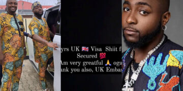 Israel DMW Shows Appreciation To Davido After Securing 10yrs Visa In UK