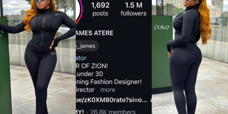 Joyful Moment For Veekee James As She Hit 1.5M Followers On Her Instagram Page