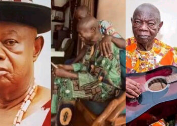 Mike Ejeagha the song owner of “Gwo gwo gwo ngwo” shared tears of joy as Nigerians showers him with gifts 