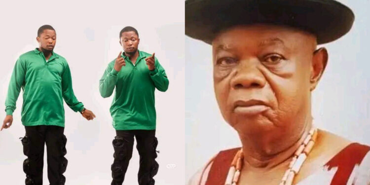 Nigerian man Looses coolness as he calls out Mike Ejeagha to sue Brain Jotter over N2million Gift