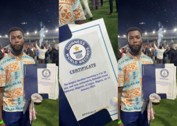 GWR: Nigerian Man, Babajide Israel Achieves Longest Twerking