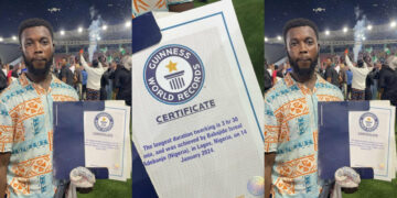 GWR: Nigerian Man, Babajide Israel Achieves Longest Twerking